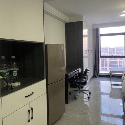 大丰东方1号单身公寓精装出租，可短租，1300/月