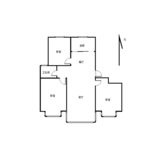 大丰瑞丰花园一脚蹬2楼出售，110㎡，42.5万