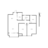 大丰郁金香花园3室出售，95.9㎡，37.8万